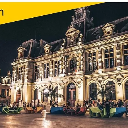 Le Girouard - City Center - Private Parking - Wifi, Netflix Poitiers Buitenkant foto